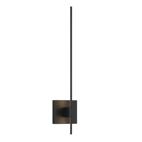 George Kovacs Lighting George Kovacs Parker Coal Black LED Sconce P1435-66A-L