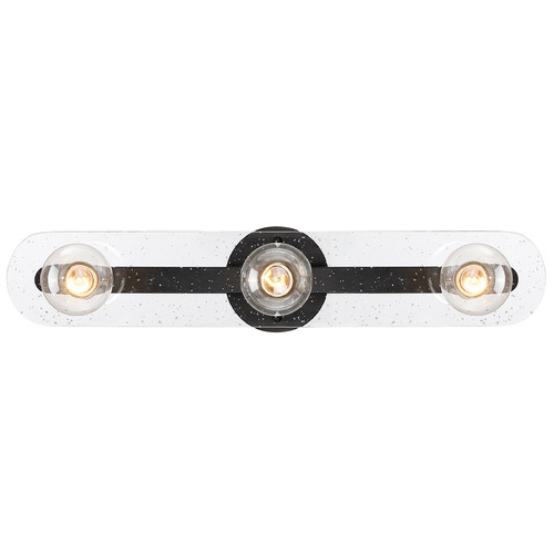 Designers Fountain Lighting Designers Fountain Demi Matte Black Vertical Bathroom Light D318M-3B-MB