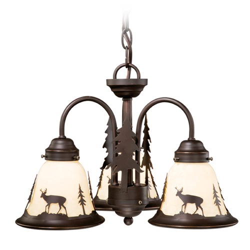Vaxcel Lighting Bryce Burnished Bronze Chandelier by Vaxcel Lighting LK55416BBZ-C