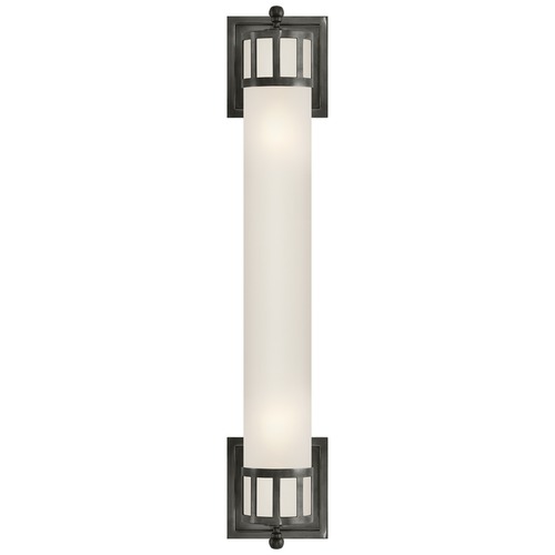 Visual Comfort Signature Collection Studio VC Openwork Long Sconce in Bronze by Visual Comfort Signature SS2014BZFG
