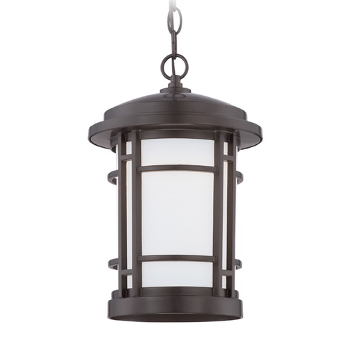 Designers Fountain Lighting Designers Fountain Barrister Burnished Bronze LED Outdoor Hanging Light LED22434-BNB