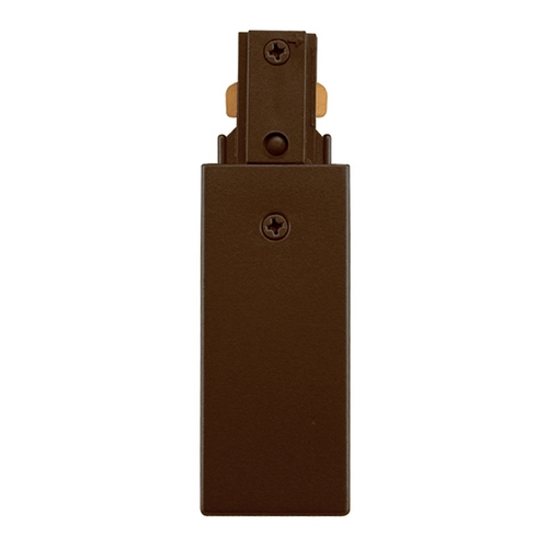 Juno Lighting Group Trac-Lites End Feed Connector - Bronze Finish by Juno Lighting Group R38 BZ