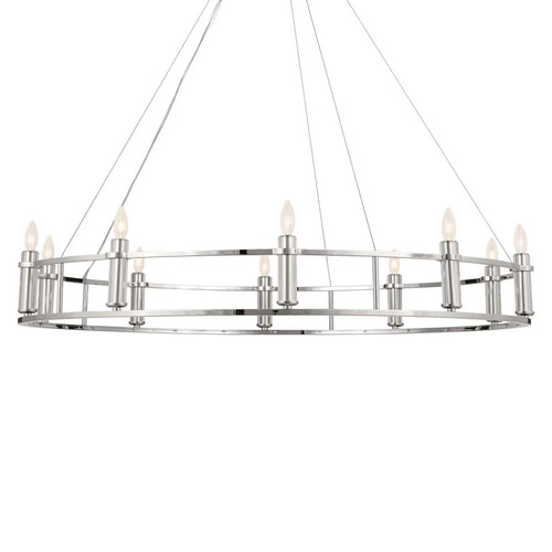 Kichler Lighting Rosalind 50-Inch Chandelier in Polished Nickel by Kichler Lighting 52491PN