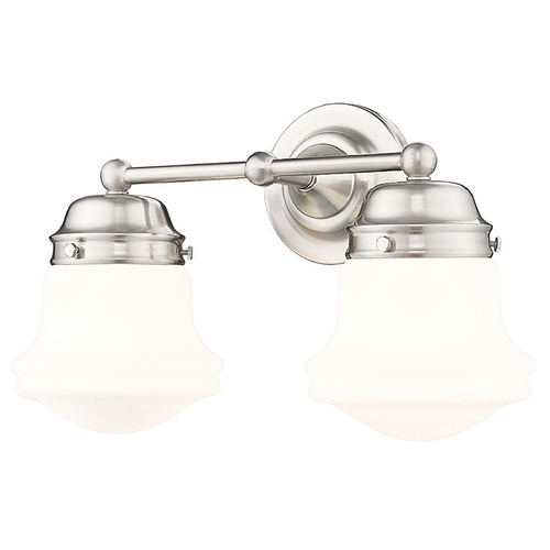 Z-Lite Z-Lite Vaughn Brushed Nickel Bathroom Light 735-2V-BN