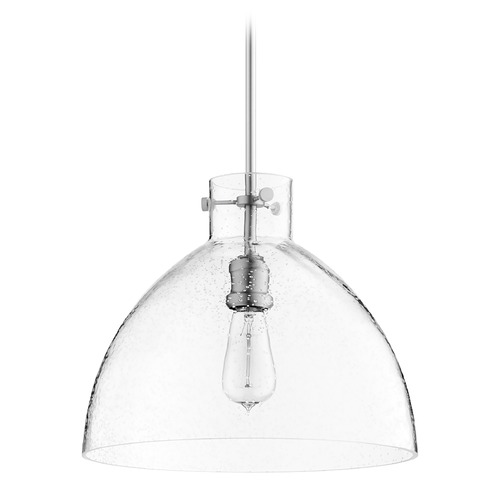 Quorum Lighting Satin Nickel Pendant by Quorum Lighting 8832-65