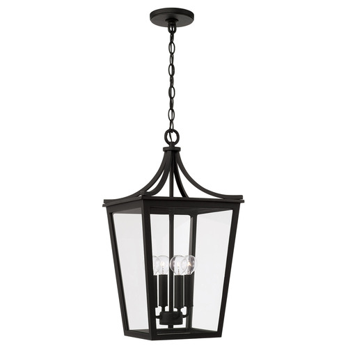 Capital Lighting Adair 23-Inch Outdoor Hanging Lantern in Black by Capital Lighting 947942BK