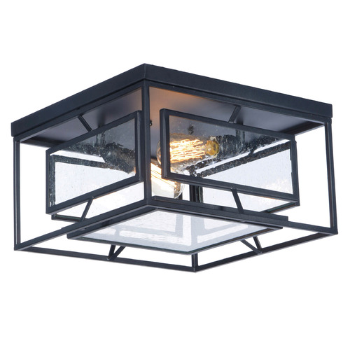 Maxim Lighting Maxim Lighting Era Black LED Flushmount Light 21670CDBK/BUL