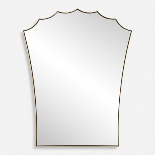 Uttermost Lighting Monarch Arched 24-Inch Decorative Mirror 09972