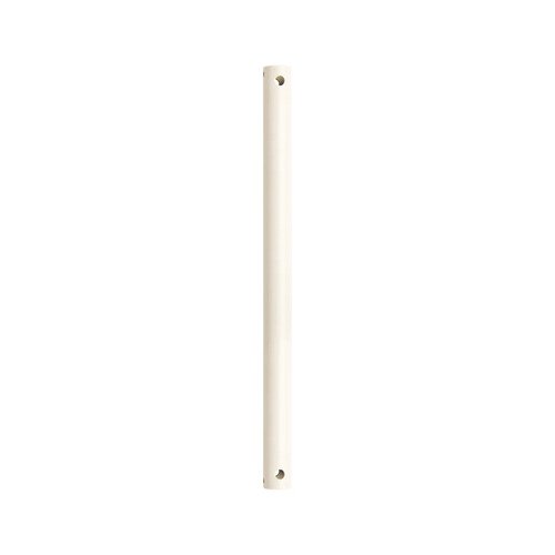 Quorum Lighting 12-Inch Fan Downrod in Persian White by Quorum Lighting 6-1270