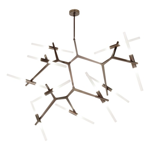 Avenue Lighting San Vicente Dark Bronze 20-Inch LED Chandelier by Avenue Lighting HF8061-20-DBZ