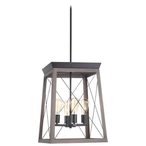 Progress Lighting Briarwood Antique Bronze Pendant by Progress Lighting P500178-020