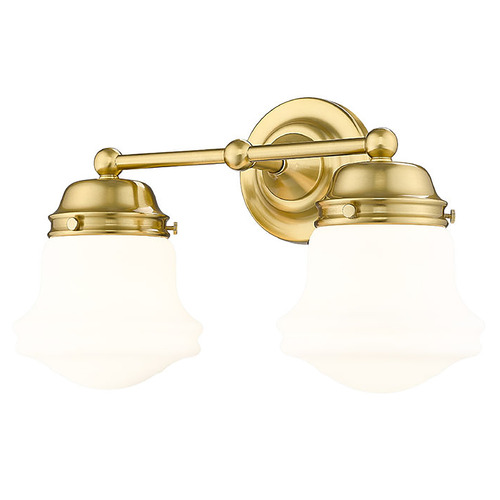 Z-Lite Z-Lite Vaughn Luxe Gold Bathroom Light 735-2V-LG