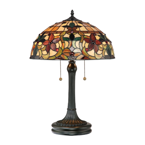 Quoizel Lighting Kami Table Lamp in Vintage Bronze by Quoizel Lighting TF878T