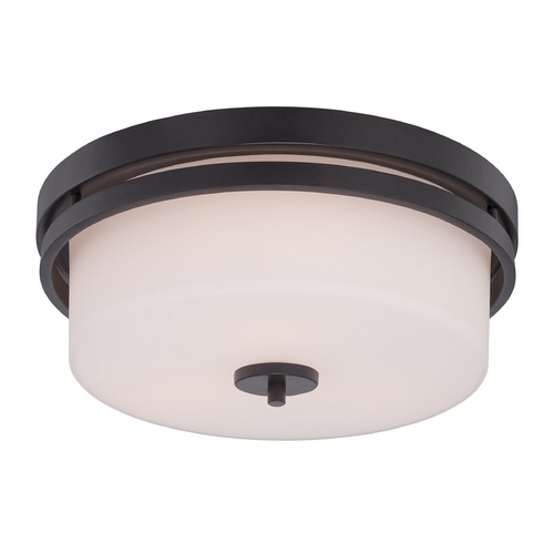 Nuvo Lighting Flush Mount in Aged Bronze by Nuvo Lighting 60/5307