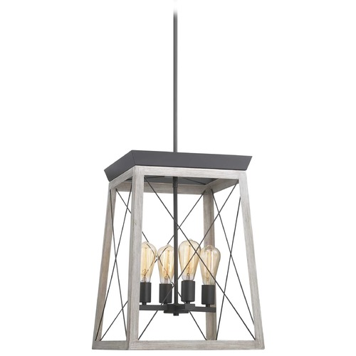 Progress Lighting Briarwood Graphite Pendant by Progress Lighting P500178-143