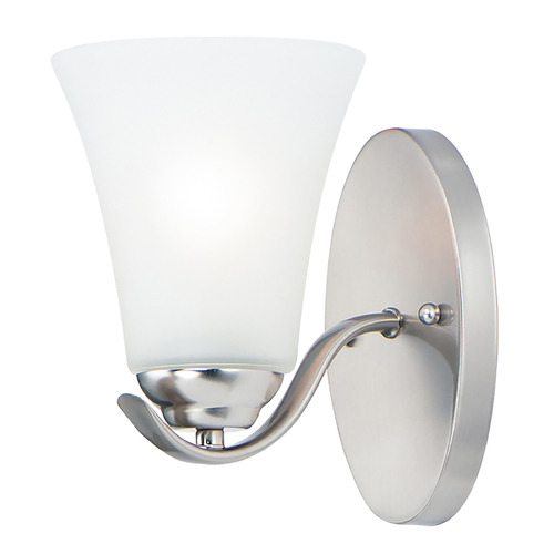 Maxim Lighting Maxim Lighting Vital Satin Nickel Sconce 12081FTSN