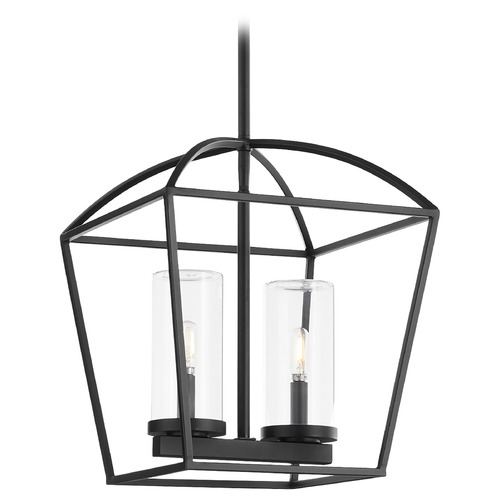 Quorum Lighting Odeon Matte Black Outdoor Hanging Light by Quorum Lighting 71-2-59