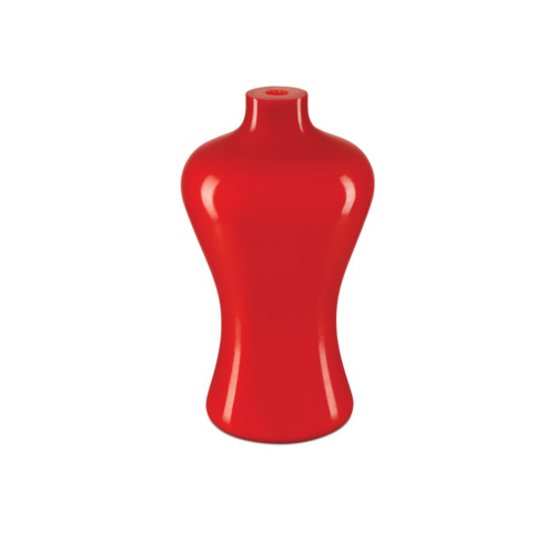 Currey and Company Lighting Bittersweet Peking Maiping Vase in Coral Orange by Currey & Company 1200-0916