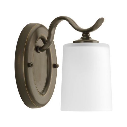 Progress Lighting Inspire Wall Sconce in Antique Bronze by Progress Lighting P2018-20