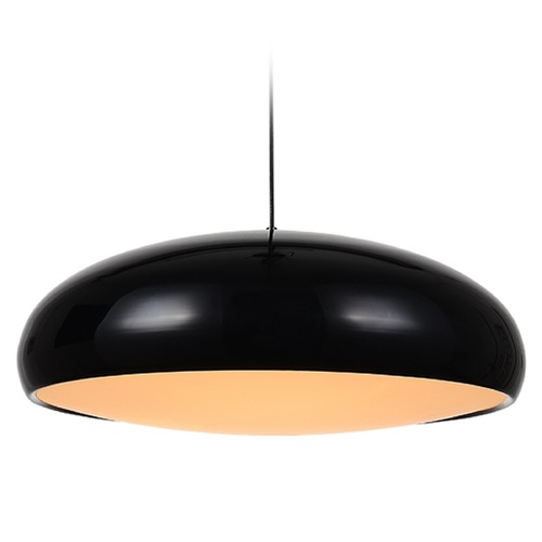 Avenue Lighting Doheny Ave. Black Pendant by Avenue Lighting HF9116-BK