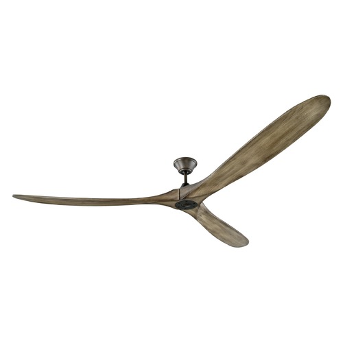 Visual Comfort Fan Collection Maverick Super Max 88-Inch Fan in Aged Pewter by Visual Comfort & Co Fan Collection 3MAVR88AGP