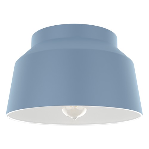 Hunter Fan Company Cranbrook Indigo Blue Flush Mount by Hunter Fan Company 19173