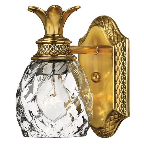 Hinkley Plantation 8.75-Inch Wall Sconce in Burnished Brass by Hinkley Lighting 5310BB