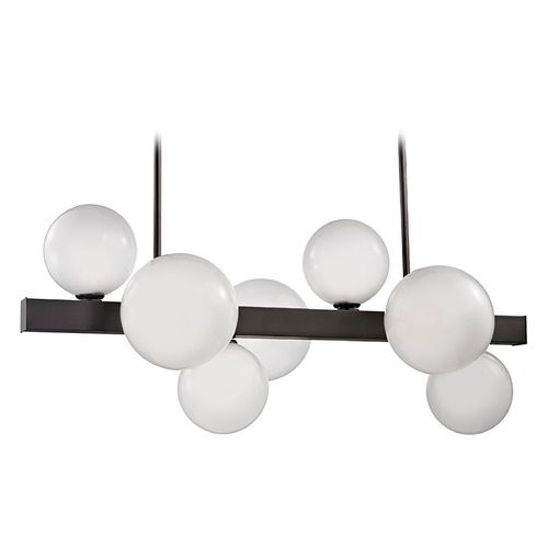 Hudson Valley Lighting Hinsdale Old Bronze Island Light with Globe Shade by Hudson Valley Lighting 8717-OB