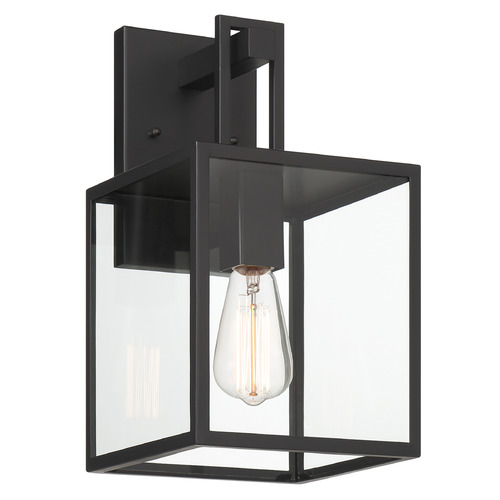 Designers Fountain Lighting Designers Fountain Preston Matte Black Outdoor Wall Light D297M-8EW-MB