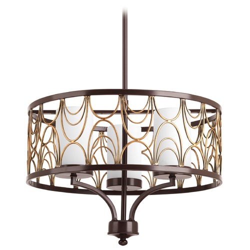 Progress Lighting Cirrine Antique Bronze Pendant by Progress Lighting P4699-20