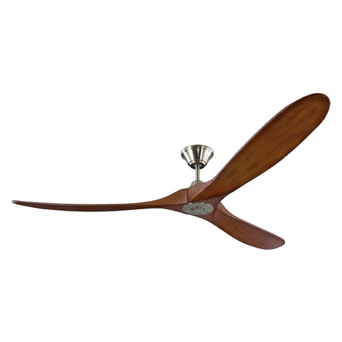 Visual Comfort Fan Collection Maverick Max 70-Inch Fan in Brushed Steel by Visual Comfort & Co Fan Collection 3MAVR70BSKOA