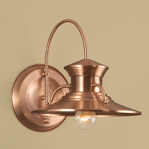Norwell Lighting Budapest Copper Outdoor Wall Light 5155-CO-NG