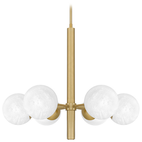 Quoizel Lighting Quoizel Lighting Solei Aged Brass Chandelier PCSEI5028AB