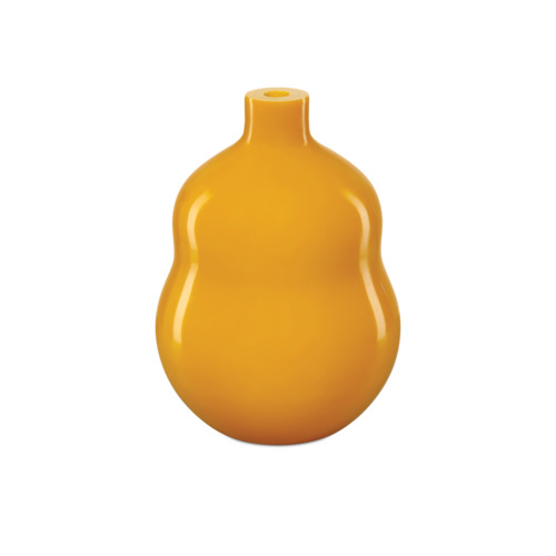 Currey and Company Lighting Peking Double Gourd Vase in Imperial Yellow by Currey & Company 1200-0921