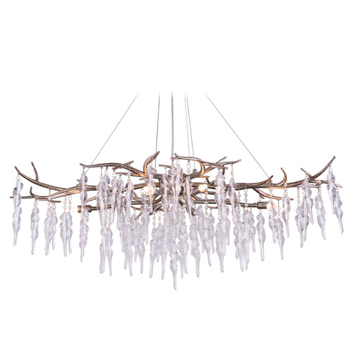 Vaxcel Lighting Vaxcel Lighting Rainier Silver Mist Island Light H0231