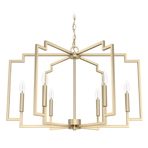 Hunter Fan Company Hunter Fan Company Zoanne Alturas Gold Chandelier 19570