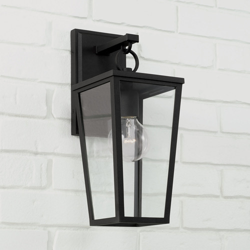 Capital Lighting Elliott 15.50-Inch Outdoor Wall Light in Black by Capital Lighting 948111BK