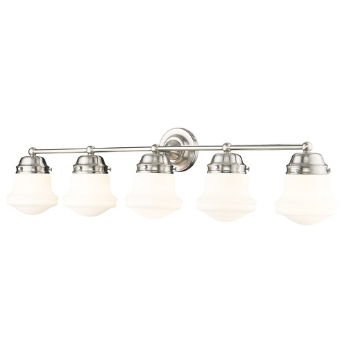 Z-Lite Z-Lite Vaughn Brushed Nickel Bathroom Light 735-5V-BN
