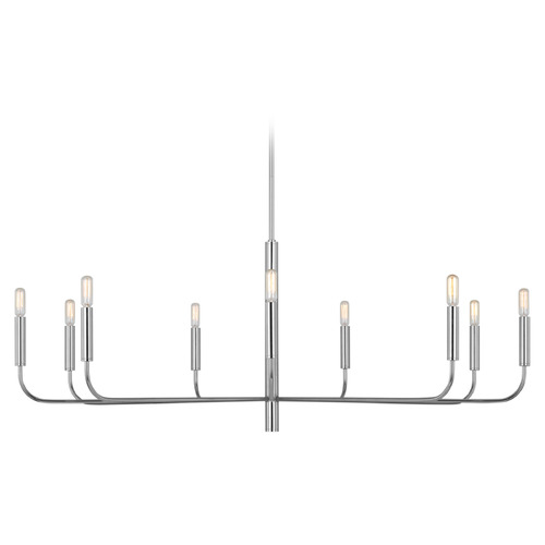 Visual Comfort Studio Collection Visual Comfort Studio Collection Ellen Degeneres Brianna Polished Nickel Chandelier EC1319PN