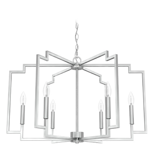 Hunter Fan Company Hunter Fan Company Zoanne Brushed Nickel Chandelier 19571
