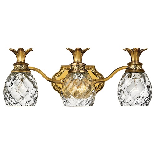 Hinkley Plantation 21-Inch Bath Light in Burnished Brass by Hinkley Lighting 5313BB