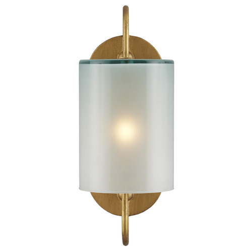 Currey and Company Lighting Currey and Company Glacier Brass Sconce 5800-0024