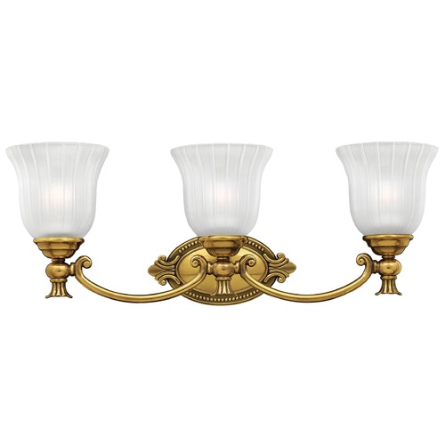 Hinkley Francoise 25.25-Inch Bath Light in Burnished Brass by Hinkley Lighting 5583BB