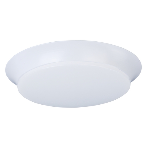 Maxim Lighting Low Profile LED Flush Mount in White by Maxim Lighting 87595WTWT
