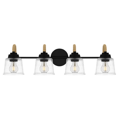 Quoizel Lighting Quoizel Lighting Seabreeze Matte Black Bathroom Light SEB8631MBK