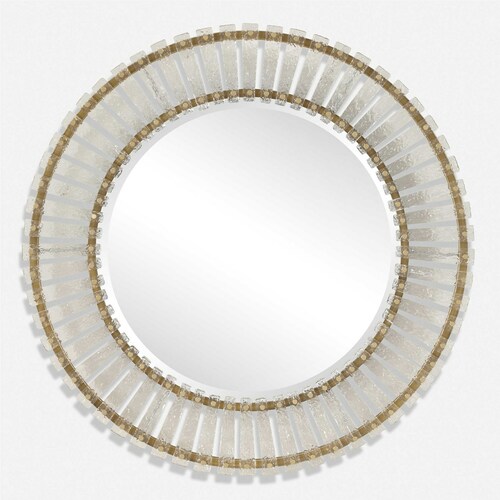 Uttermost Lighting Denali Round 40.5-Inch Decorative Mirror 09997