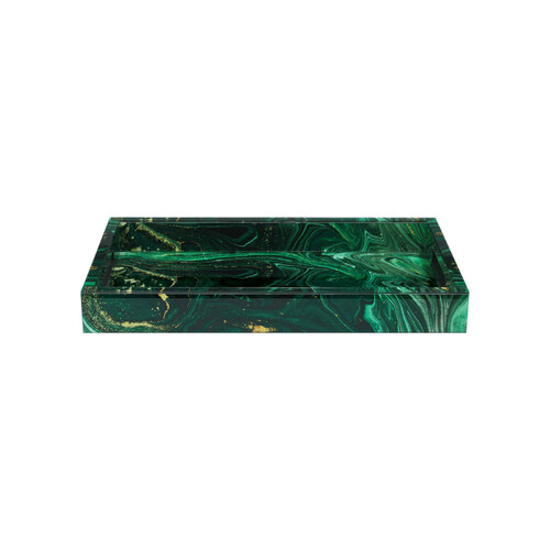 Currey and Company Lighting Interstellar Tray in Dark Green by Currey & Company 1200-0925