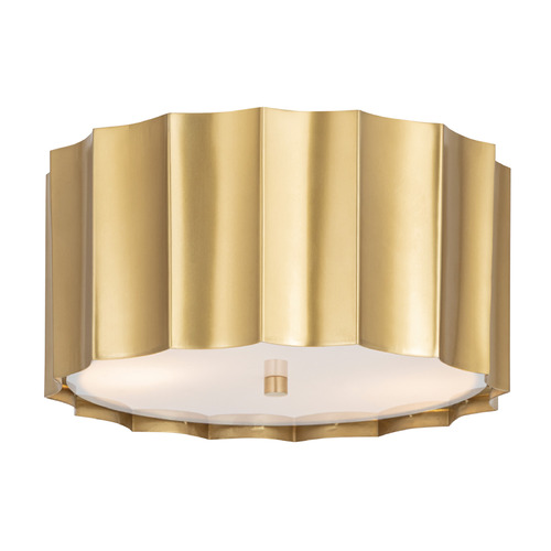 Maxim Lighting Maxim Lighting Allegra Weathered Brass Flushmount Light 39130WBR