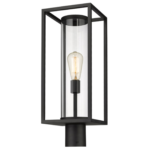 Z-Lite Dunbroch Black Post Light by Z-Lite 584PHMR-BK