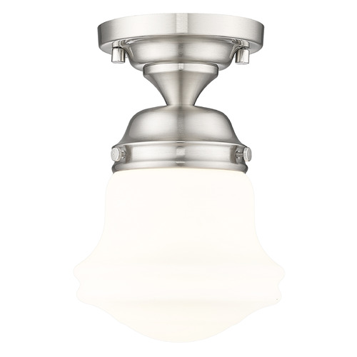 Z-Lite Z-Lite Vaughn Brushed Nickel Semi-Flushmount Light 735F1-BN